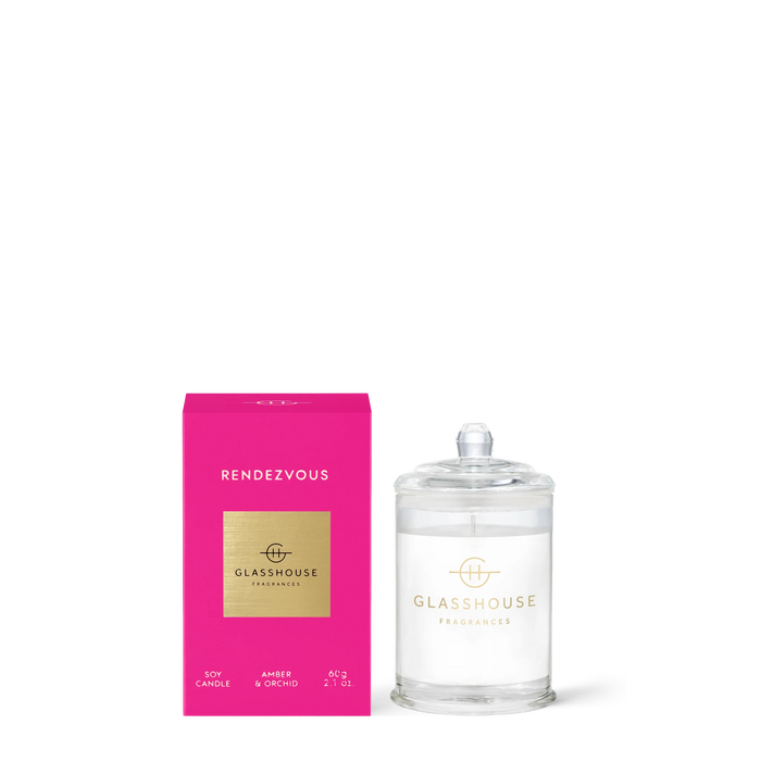 glasshouse | rendezvous 60g candle