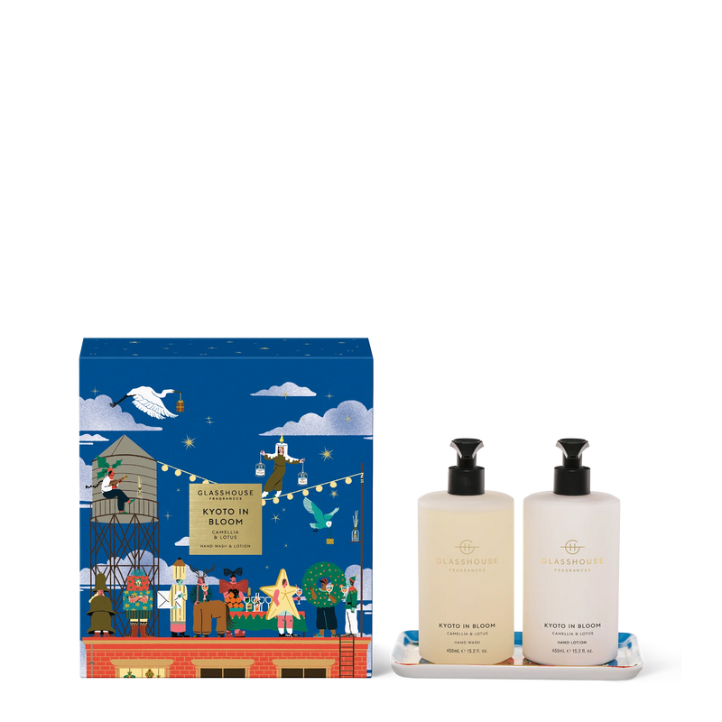 glasshouse | kyoto in bloom hand care duo