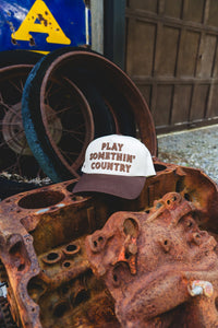 play somethin' country trucker hat