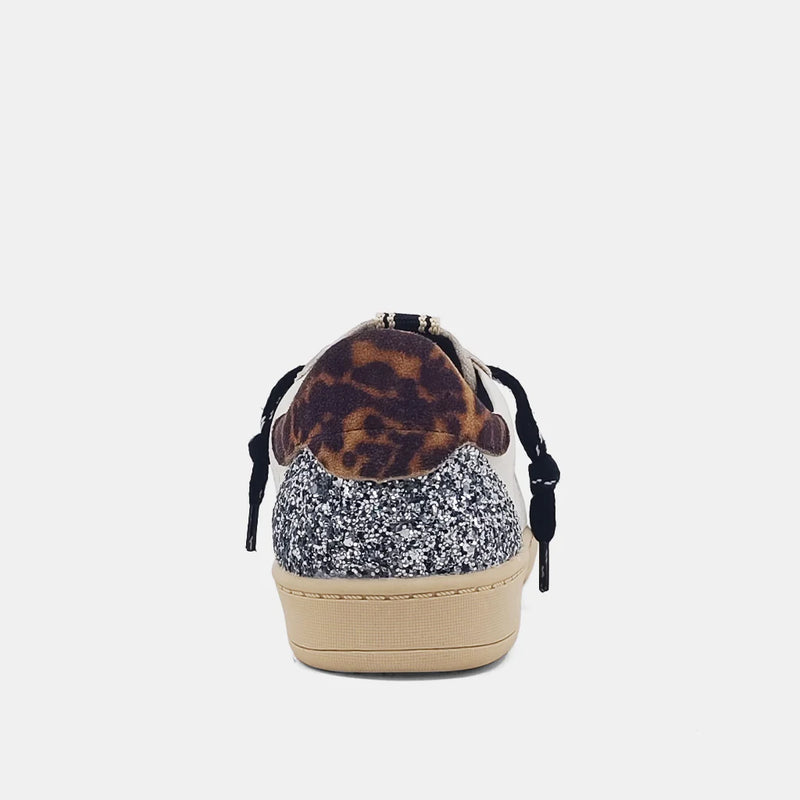 paige sneaker | leopard print