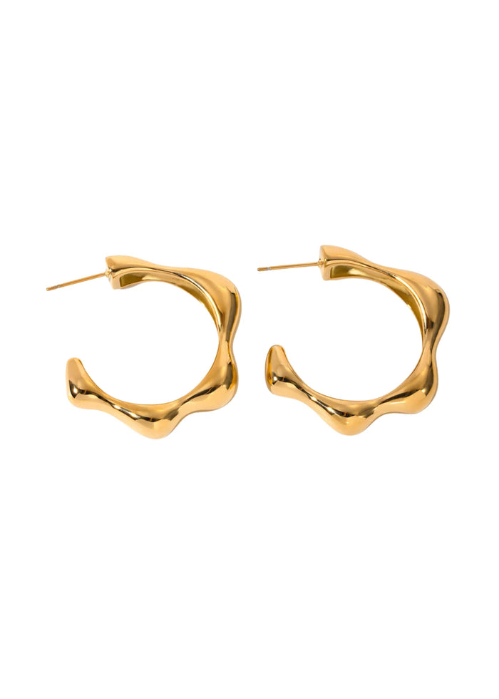 goldie hoop earring