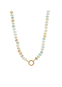 hjane carabiner beaded necklace