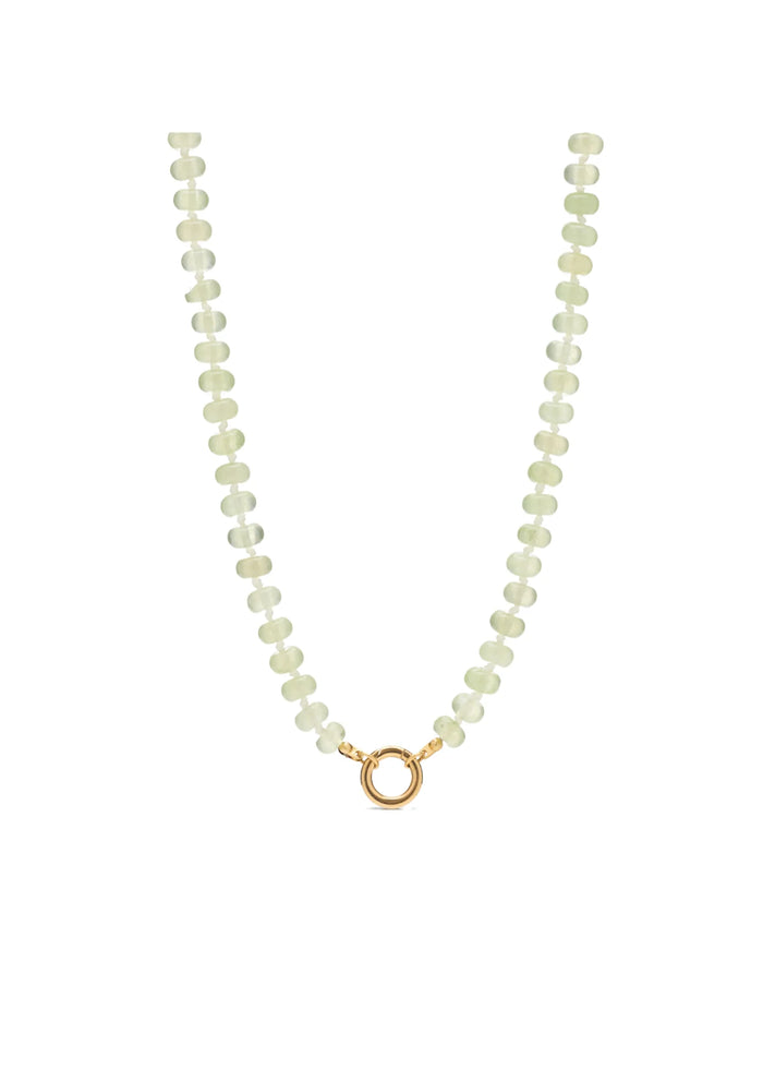 hjane carabiner beaded necklace