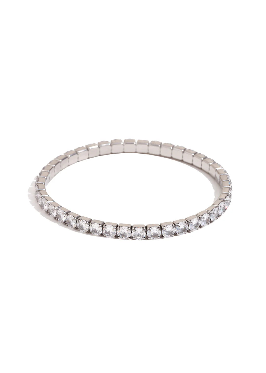 4mm stretchy tennis bracelet