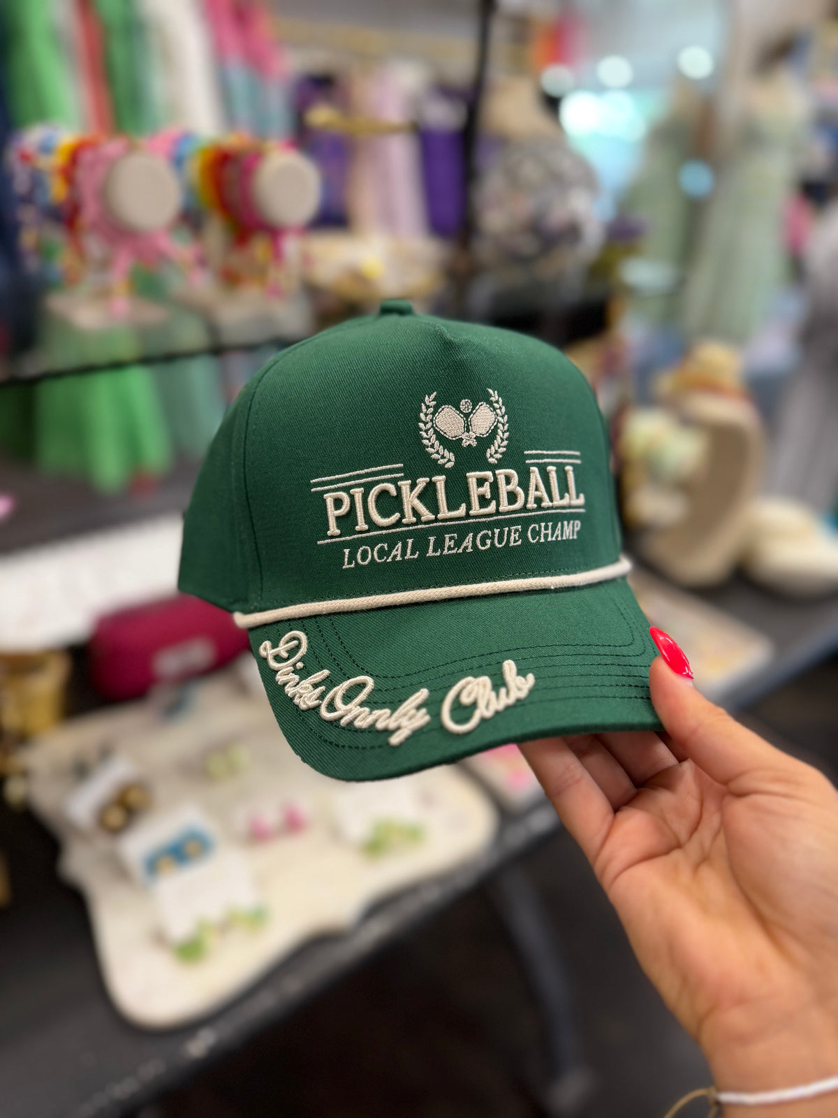 pickleball local league trucker hat
