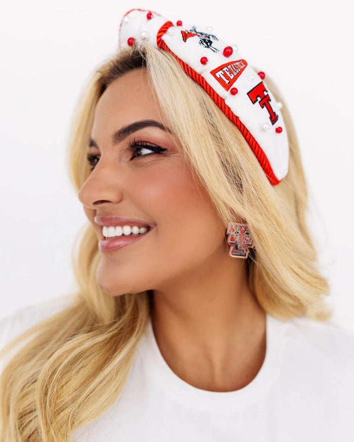 texas tech college vault rope headband