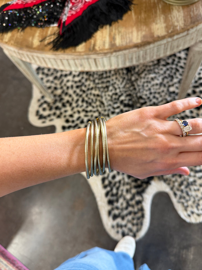 BuDhaGirl | etoile lumine all weather bangles | set of 6