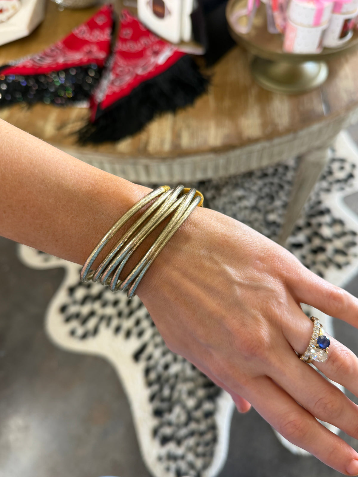 BuDhaGirl | etoile lumine all weather bangles | set of 6
