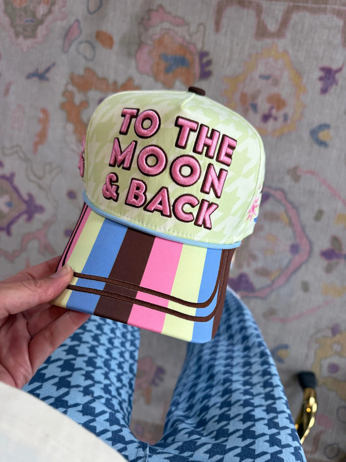 to the moon trucker hat