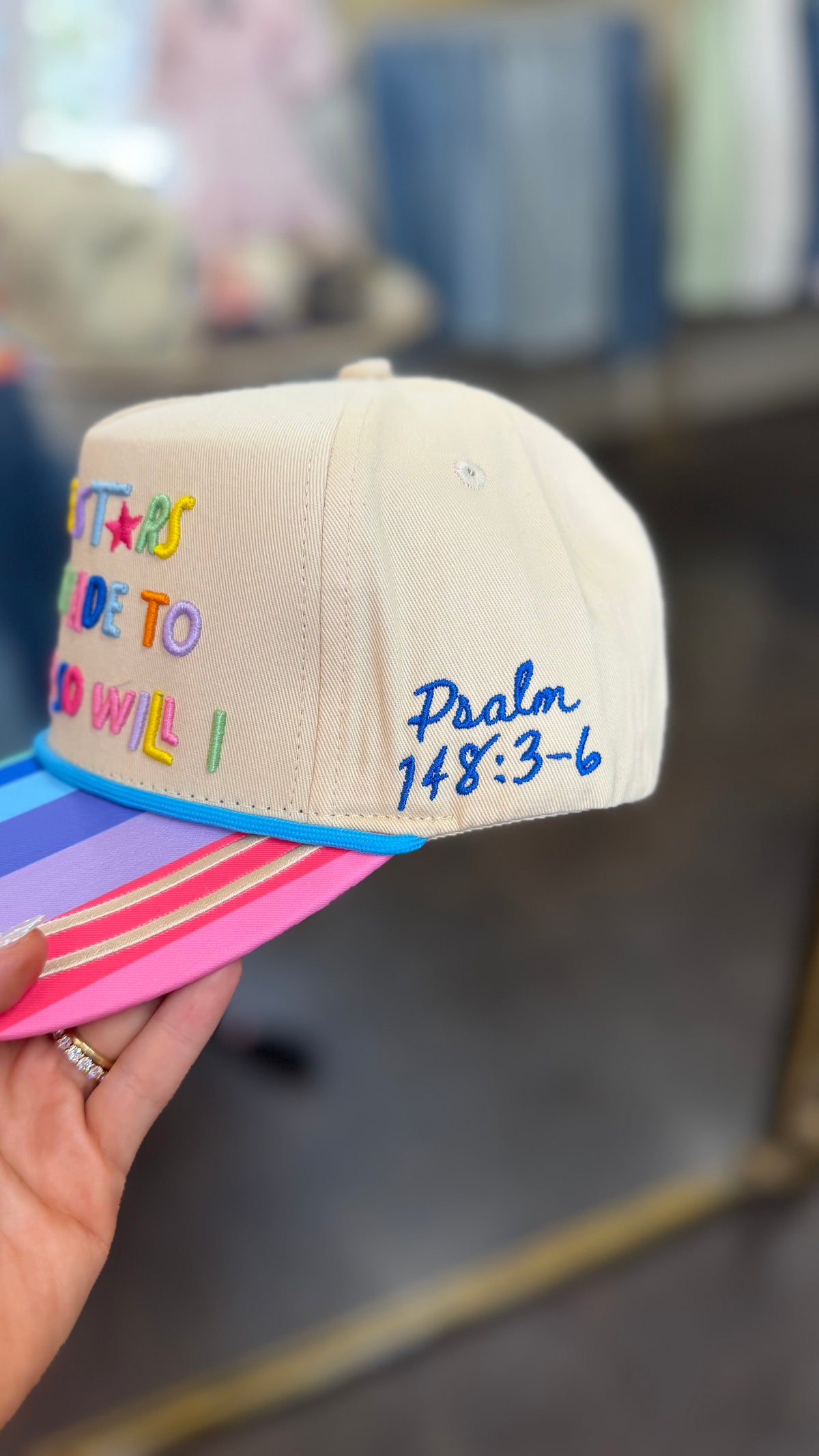 if the star were made trucker hat
