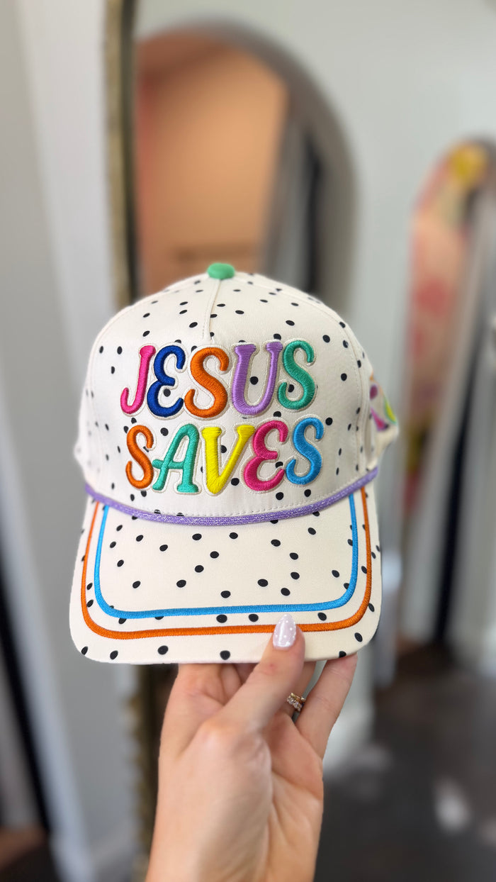 jesus saves trucker hat