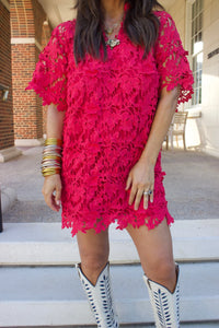 lulu short sleeve mini caftan dress | buddylove