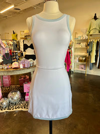 zephyra dress | marina blues colorblock