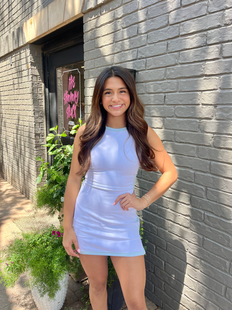 zephyra dress | marina blues colorblock
