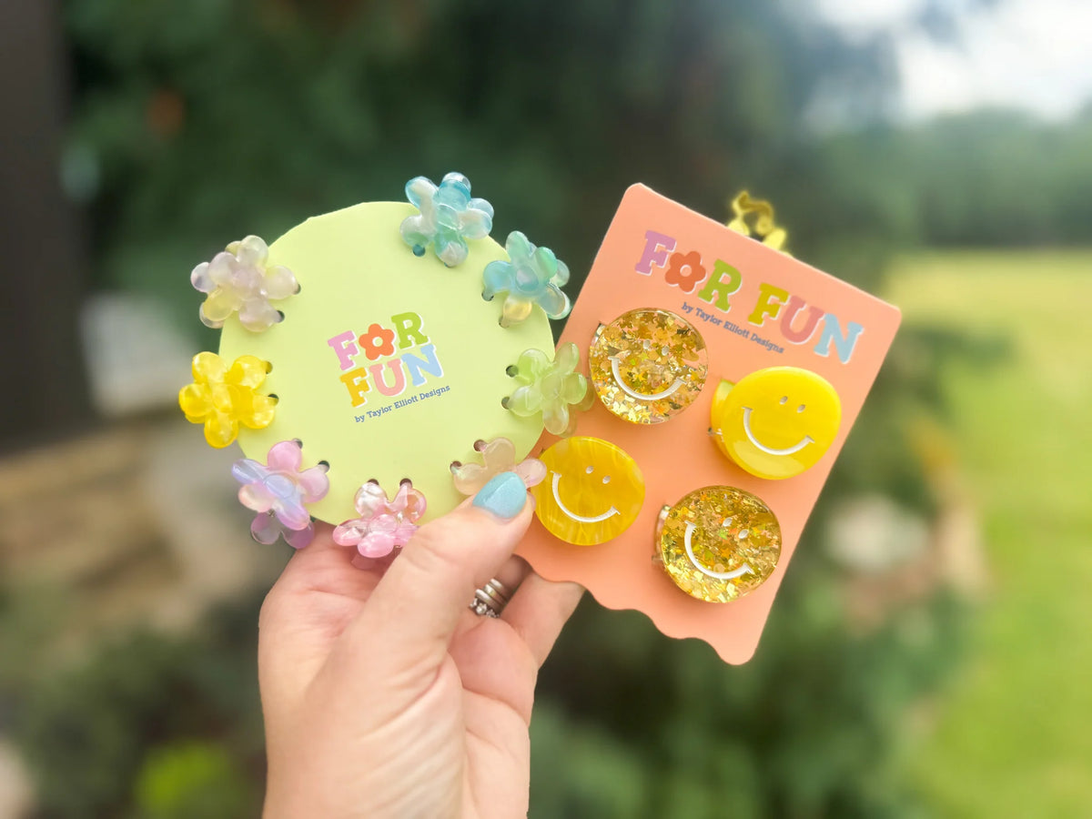 for fun X taylor elliott claw clip sets