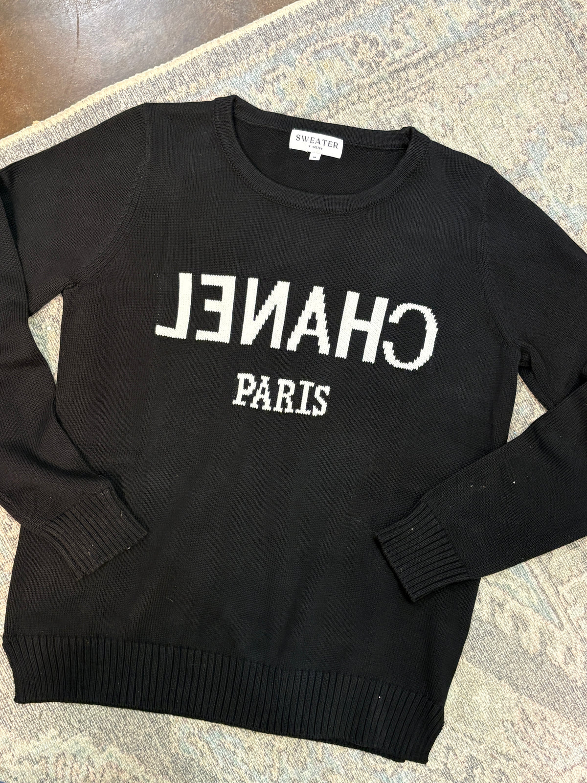 bougie on a budget cotton knit sweater