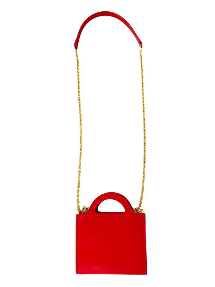 saturday silks | mini fan-fold leather crossbody wallet