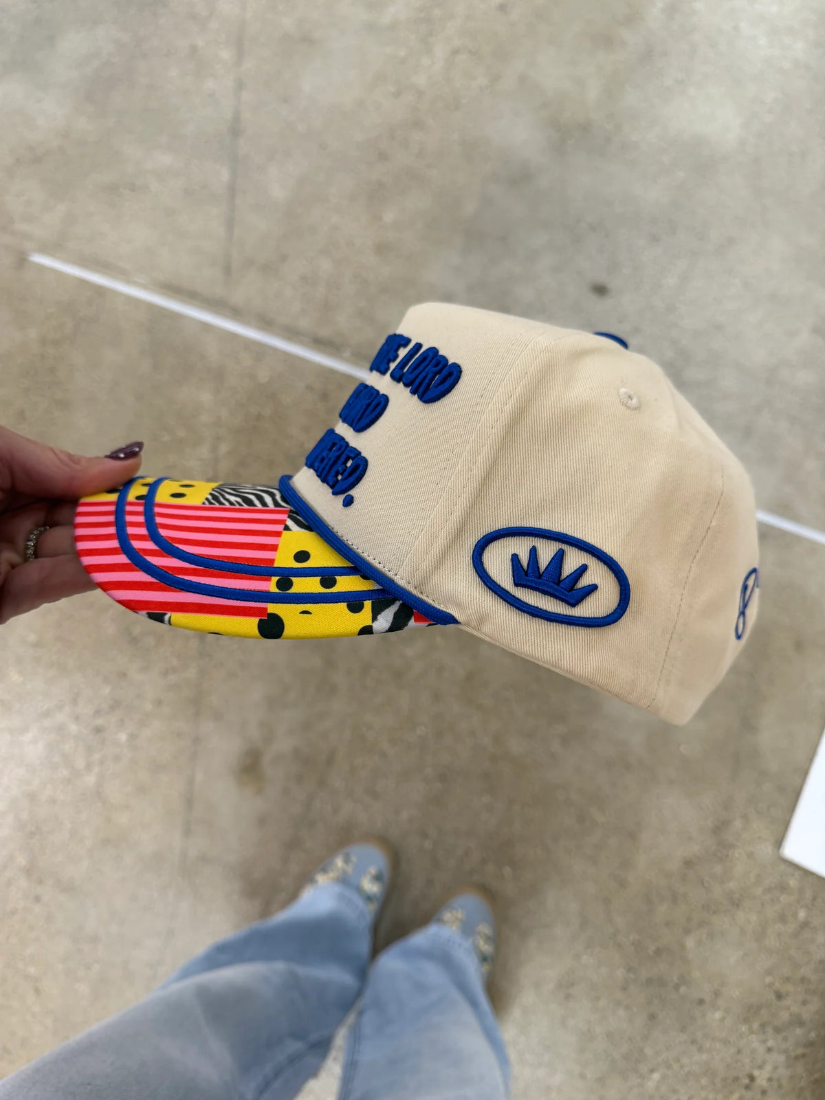 sought the lord trucker hat