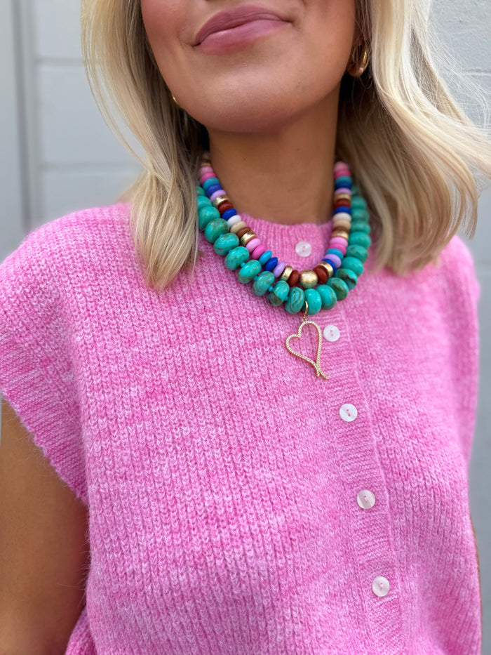 removable necklace charms . TJ