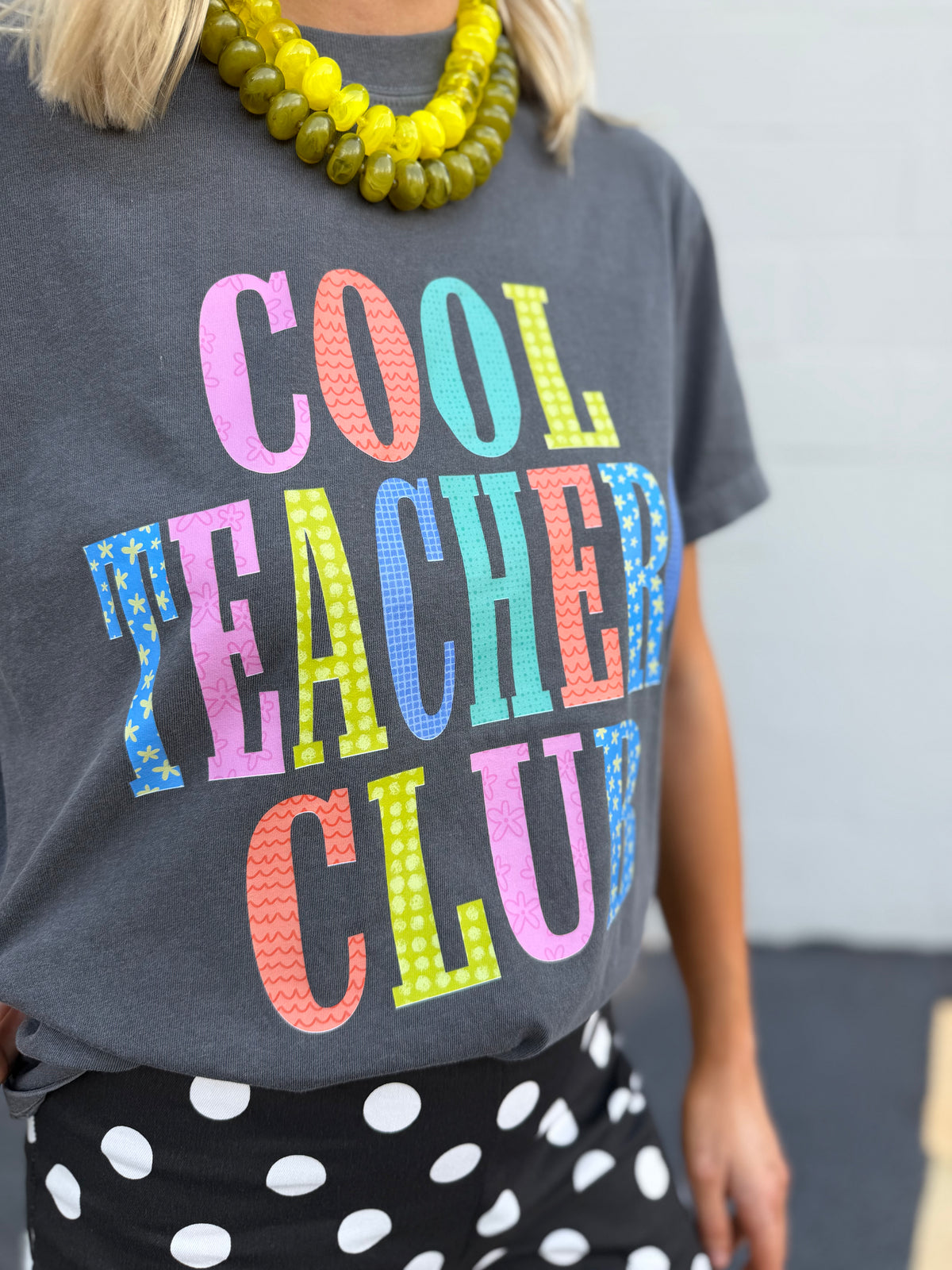 cool teachers club tee