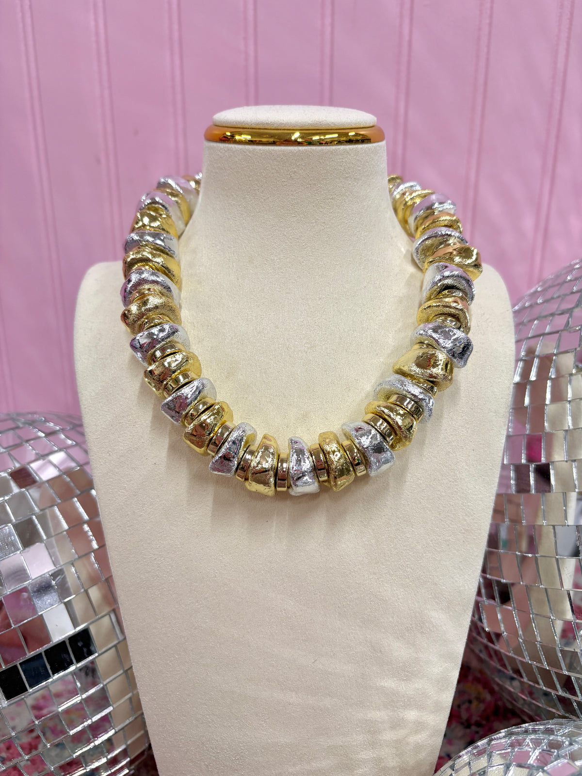 golden grove beaded necklaces