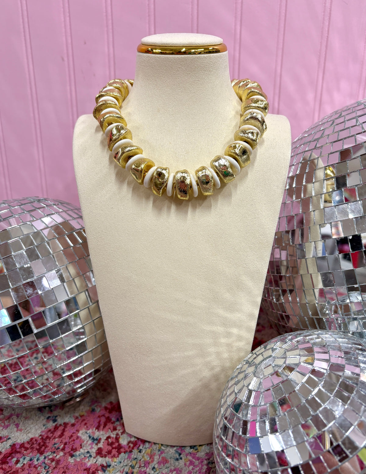 golden grove beaded necklaces
