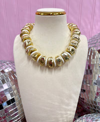 golden grove beaded necklaces