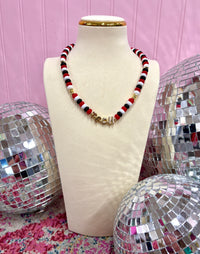 tech spirit beaded necklace