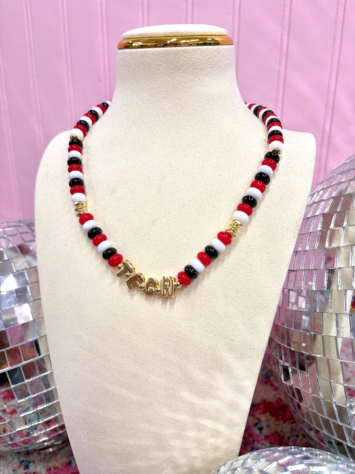 tech spirit beaded necklace