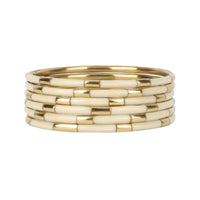 BuDhaGirl | ivory veda bangles | set of 6