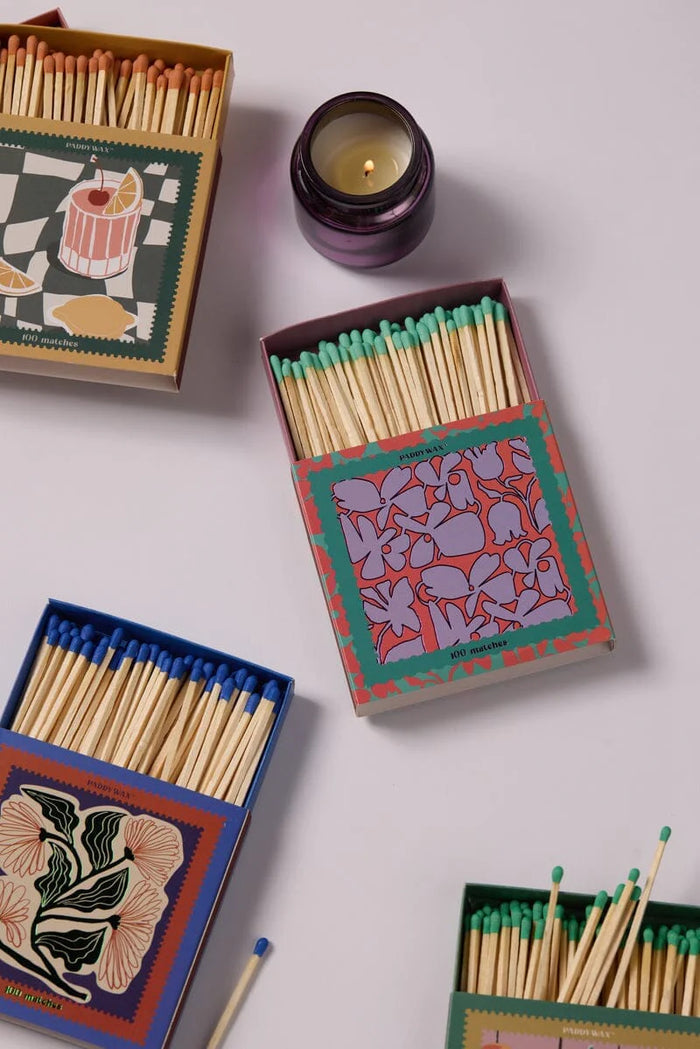 paddywax boxed safety matches