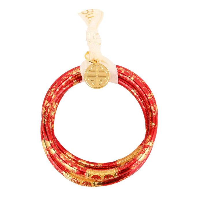 BuDhaGirl | koi rouge all weather bangles | set of 4