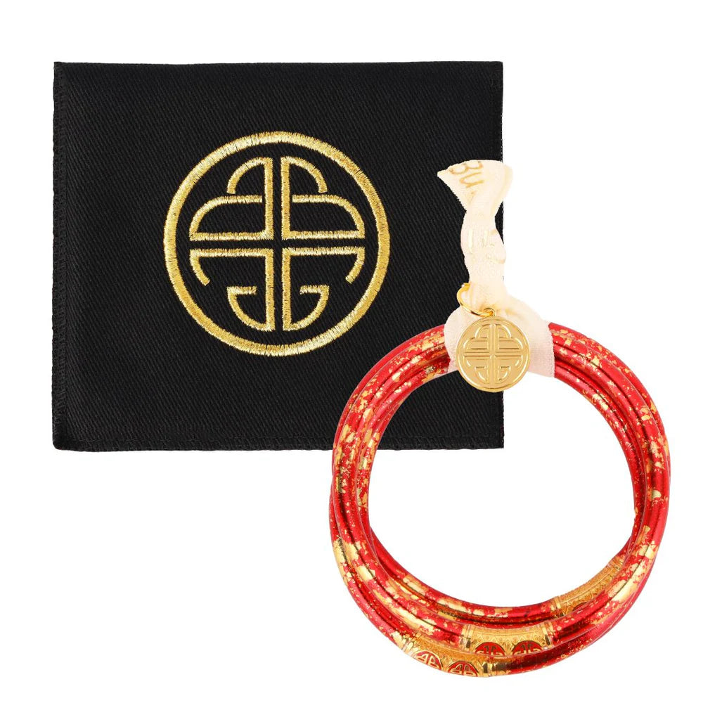 BuDhaGirl | koi rouge all weather bangles | set of 4