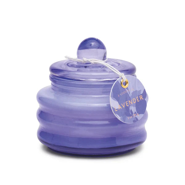 3oz mini glass candle