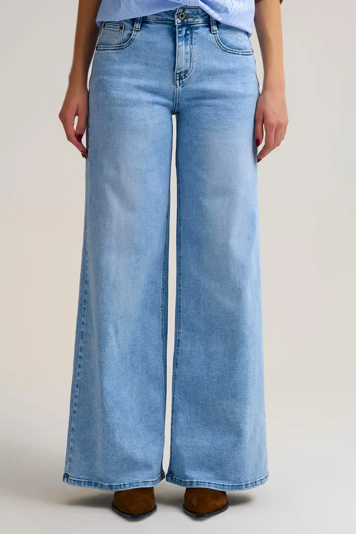 asking too much wide-leg denim