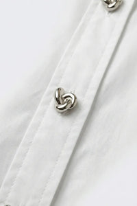 a step above white blouse