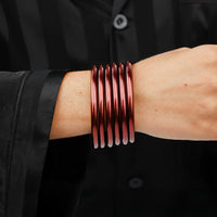 BuDhaGirl | merlot all weather bangles | set of 6