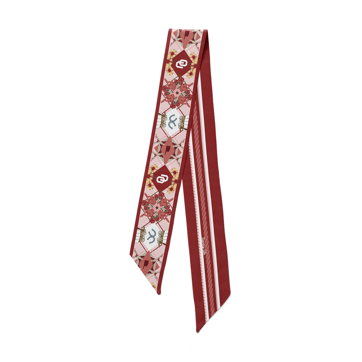 OU skinny scarves