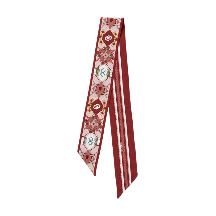 OU skinny scarves