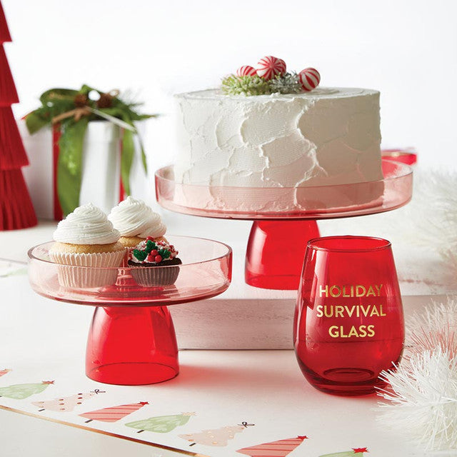 feeling festive 7" cake stand