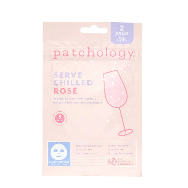 serve chilled rose | sheet mask 2pk