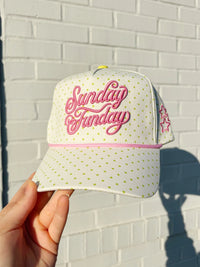 sunday funday trucker hat