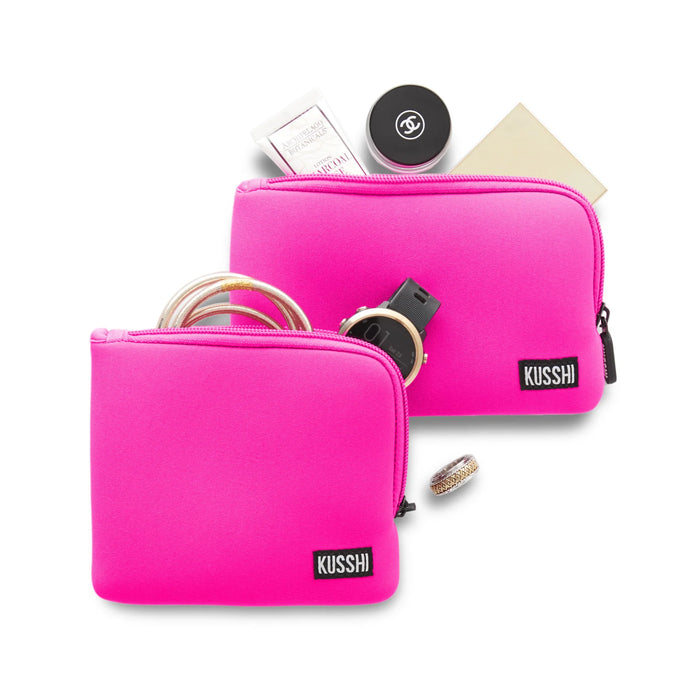 kusshi | on-the-go pouch set