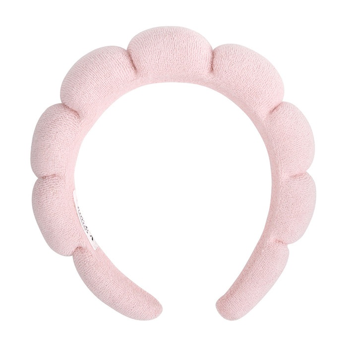 terrycloth bubble headband