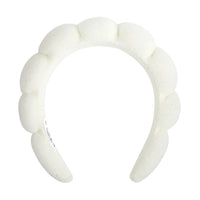 terrycloth bubble headband