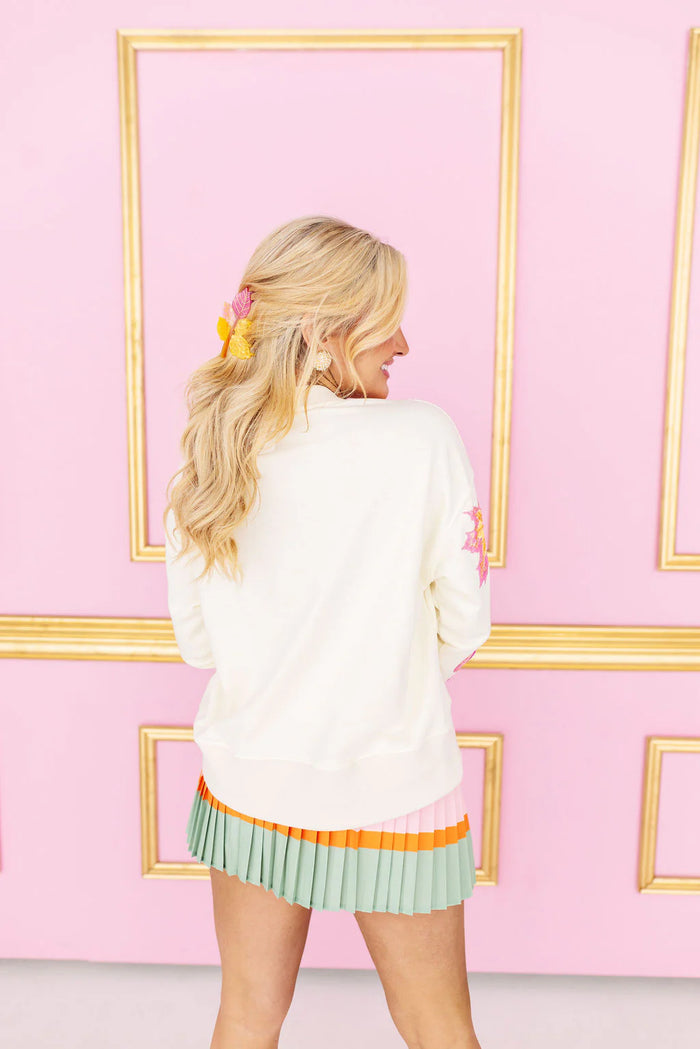 fall leaves sweatshirt