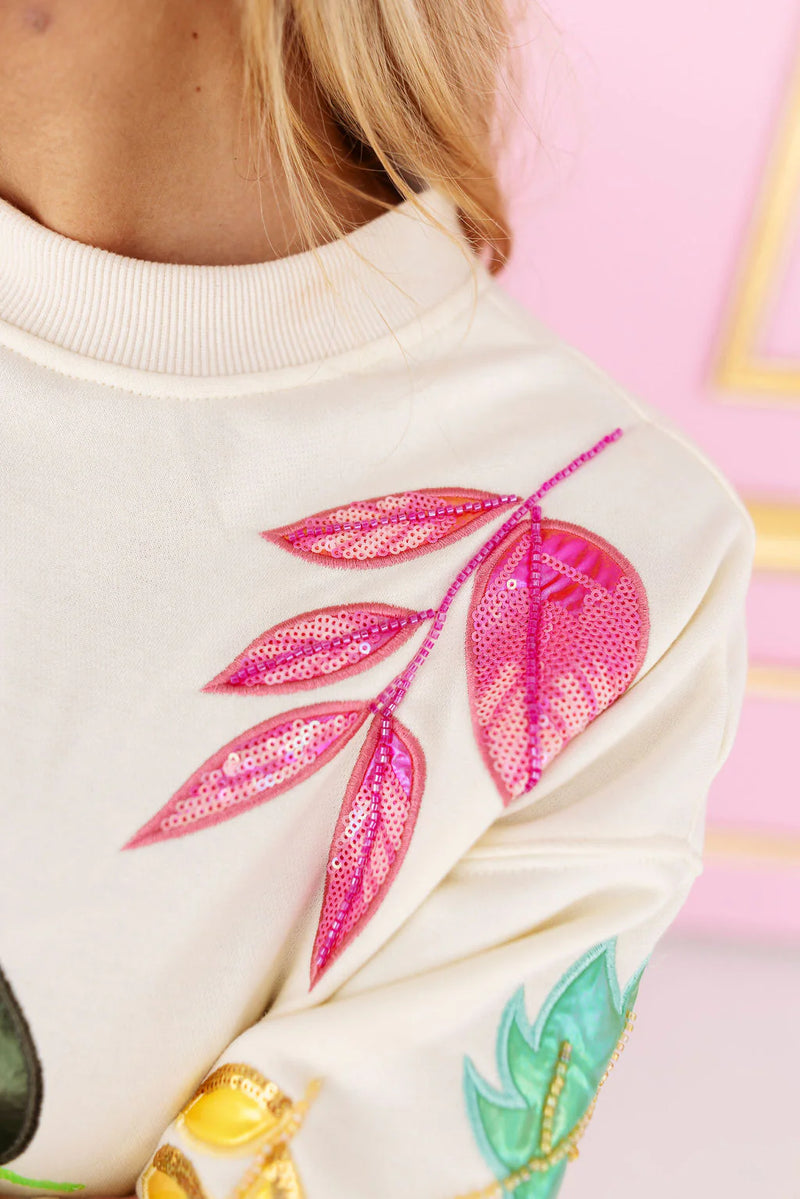 fall leaves sweatshirt