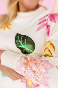 fall leaves sweatshirt