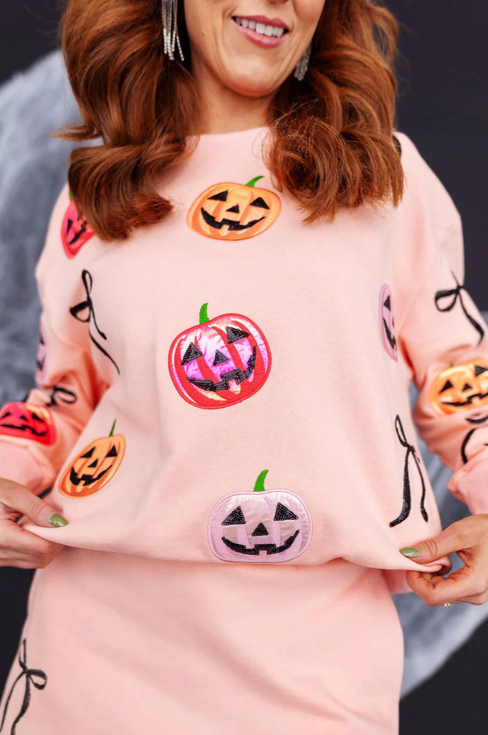 jackie-O-lantern crewneck