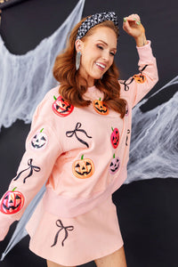 jackie-O-lantern crewneck